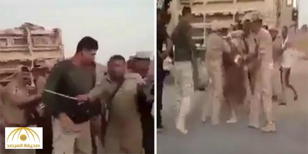 بالفيديو .. ميليشيات الحشد الشيعي في وصلة تعذيب لنازحين من الموصل