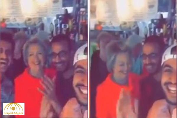 بالفيديو: "كلينتون" تشارك السعوديين فرحتهم على نغمات "شيلة"