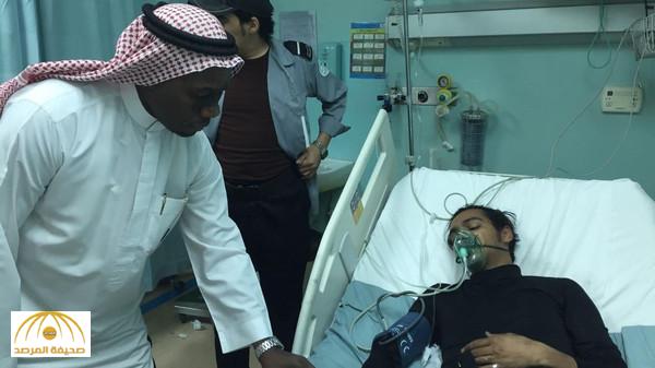 هكذا أنقذ رجل أمن سعودي 17 طبيبة من الموت حرقاً - صورة