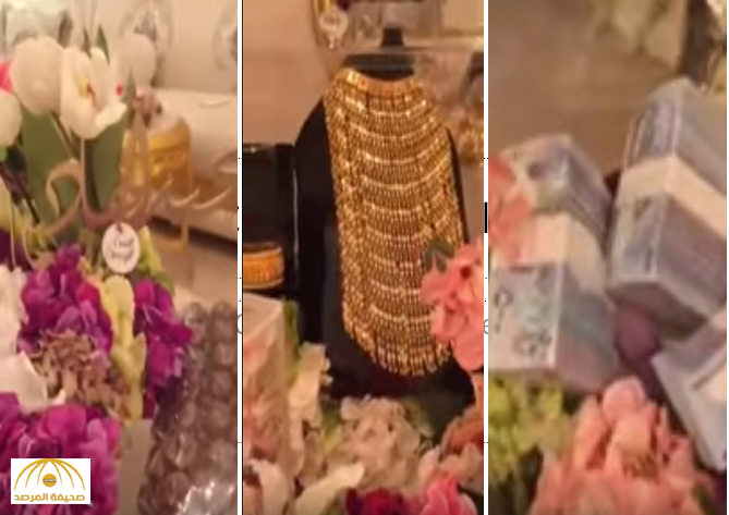بالفيديو: عروس خليجية تستعرض مهرها من زوجها "عبدالهادي"!