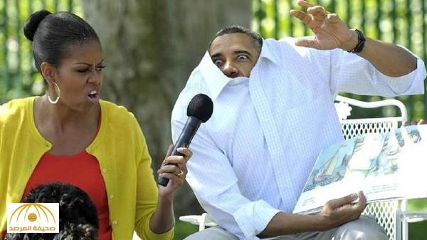 ما سر اختباء أوباما داخل قميصه في هذه الصورة؟
