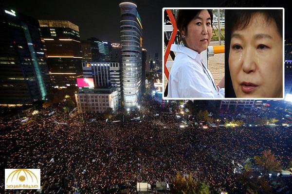 بالصور .. اشتعال المظاهرات في كوريا الجنوبية بعد فضيحة الرئيسة و صديقتها