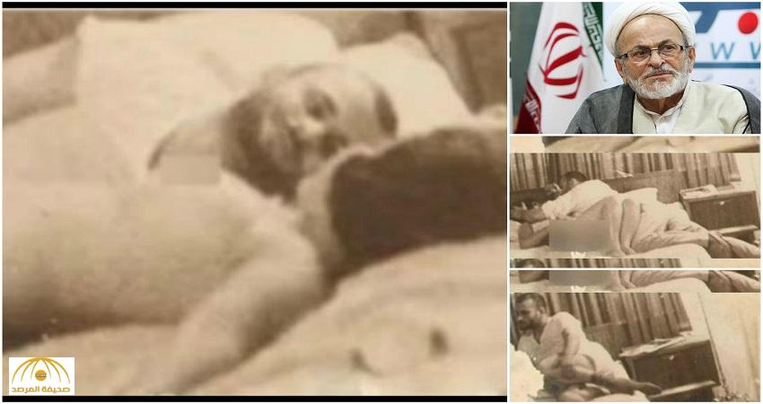 بالصور: رجال دين إيرانيون يحتضنون عاهرة.. و"الخامنئي" ينعي أحدهم