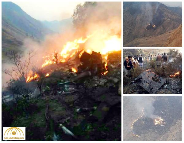 بالفيديو و الصور : تحطم طائرة باكستانية وعلى متنها 47 شخصاً