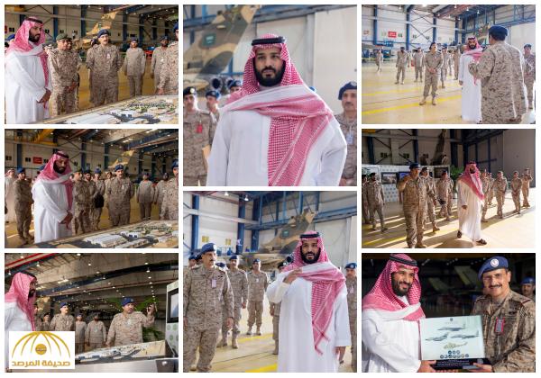 بالصور :ولي ولي العهد يتفقد برنامج تطوير مقاتلات التورنيدو السعودية