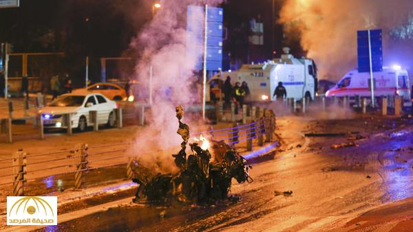 بالصور : انفجاران يهزان اسطنبول .. وأكثر من 20 جريحاً