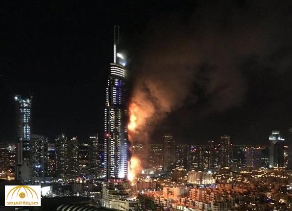 فندق "العنوان"الذي احترق ليلة رأس السنة العام الماضي في دبي يستلم قيمة التأمين