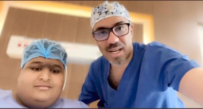 The doctor treating the obese patient, “Hamid Farag”, reveals the developments of his health condition after his operation