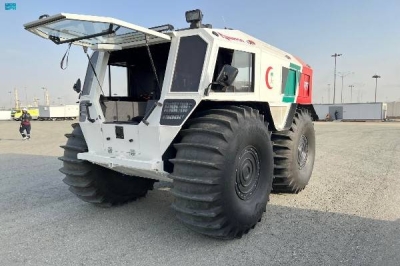 Red Crescent Authority Launches Groundbreaking Amphibious Ambulance in Middle East for Hajj Season