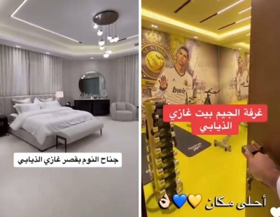 Exploring Ghazi Al-Dhiabi’s Luxurious 6-Million-Dollar Home: A Look Inside the Sleeping Suite and Gym