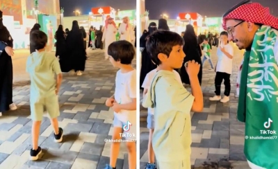 Child Takes Control: Hilarious Moment During National Day Broadcast