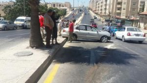 بالصور وفاة رجل وزوجته وإصابة الفنان الأردني روحي الصفدي بحادث مروع صحيفة المرصد