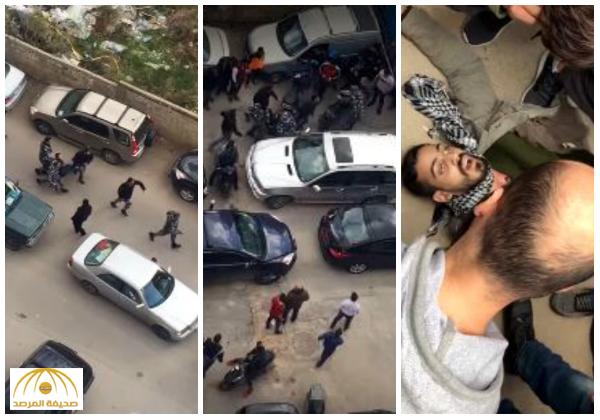بالفيديو : سطو مسلح على أحد البنوك في معقل حزب الله ببيروت