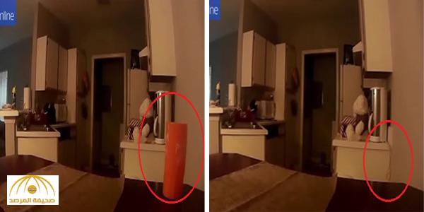 بالفيديو: شاب أمريكي ينشر مقطع لـ "شبح" بمنزله في شمال كارولينا