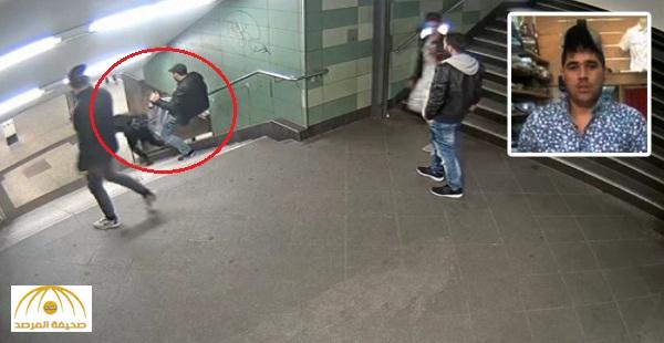 القبض على شاب ركل امرأة "محجبة" بمحطة قطارات الأنفاق في برلين - فيديو و صور