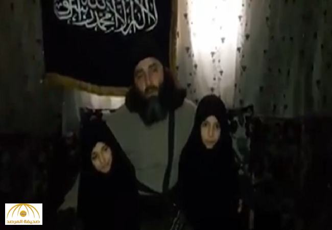 فيديو:أب يرسل طفلتيه  لتفجير نفسيهما في دمشق!