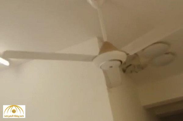 بالفيديو : مواطن عُماني طلب من كهربائي بنغالي تركيب مروحة سقف و عندما عاد تفاجأ بهذا المنظر !