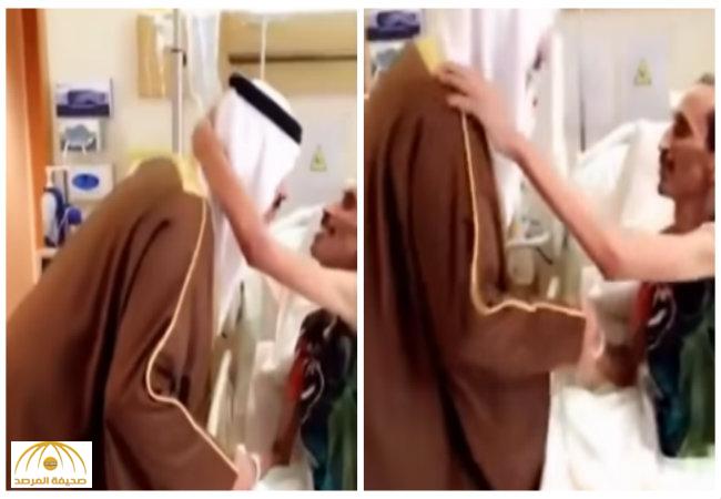 بالفيديو:آخر ظهور للشاعر"الرشيدي"مع الأمير"متعب بن عبد الله" بالمستشفى