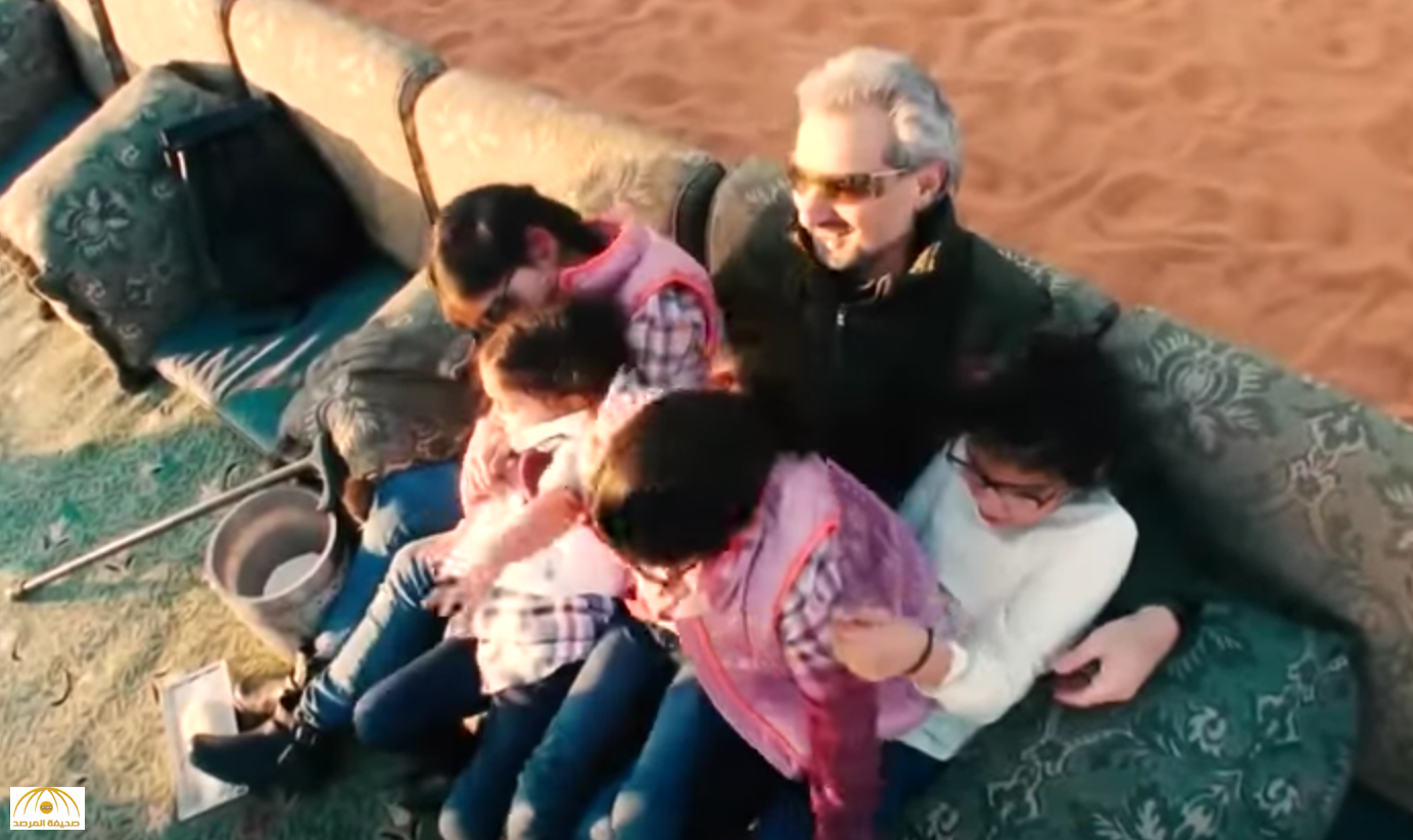 اختار مصب وادي رماح ..بالفيديو:الوليد ينشر رحلته السياحية برفقة أبنائه وحفيداته