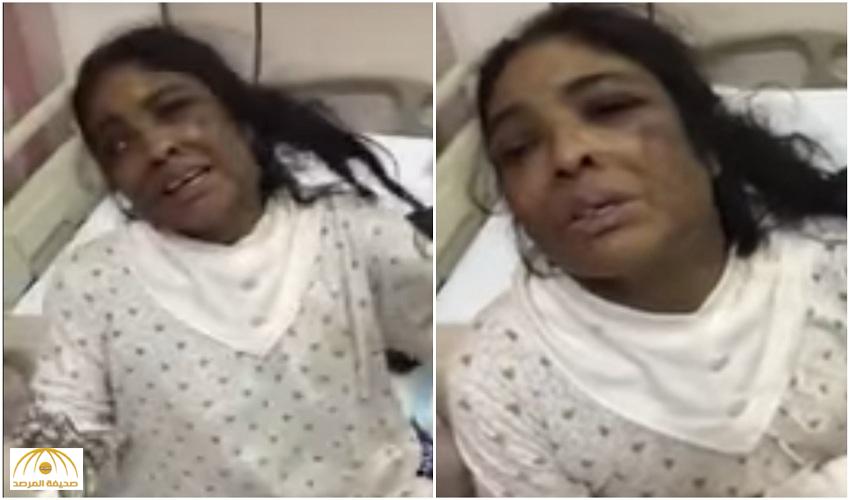 بالفيديو.. لقطات مؤلمة لعاملة منزلية تعرضت للضرب من رب عملها بنجران.. والعمل تُعلق !