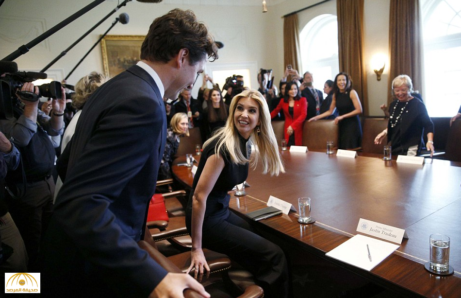 بالصور والفيديو : "إيفانكا ترامب" تنضم لقائمة معجبات رئيس الوزراء الكندي،"جاستن ترودو" !