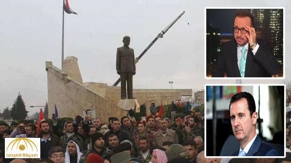 بعد إعادة "بشار" تمثال أبيه إلى "حماة" .. "القاسم" يوجه رسالة خطيرة للسوريين !