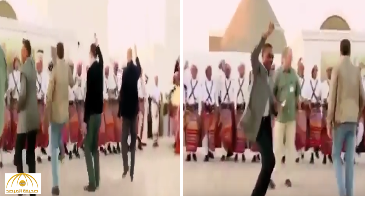 بالفيديو: ممثل أمريكي يؤدي "الرقصة الجيزانية" في مهرجان الجنادرية !