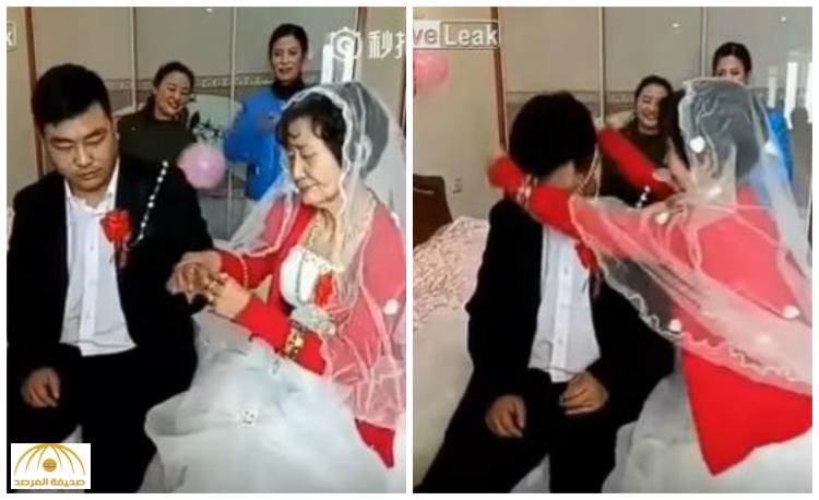 بالفيديو : عجوز صينية ثرية تُقدّم "خاتم الزواج" لشاب .. شاهد رد فعل العريس