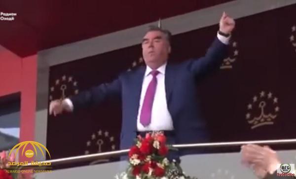 فيديو لرئيس طاجيكستان وهو يرقص يشعل مواقع التواصل