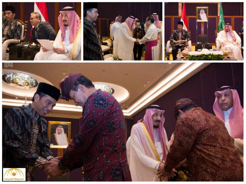 بالصور:الملك يستقبل رئيس جمهورية إندونيسيا ويلتقي أبرز الشخصيات الإسلامية والأديان الأخرى
