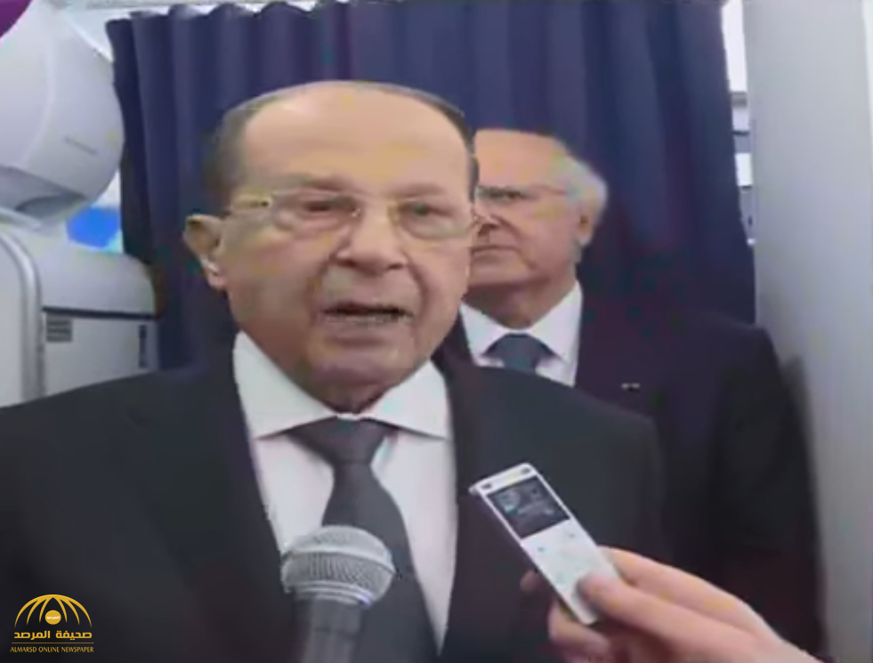 أول تعليق للرئيس اللبناني على سقوطه المفاجئ بالقمة العربية.. ماذا قال؟ -فيديو