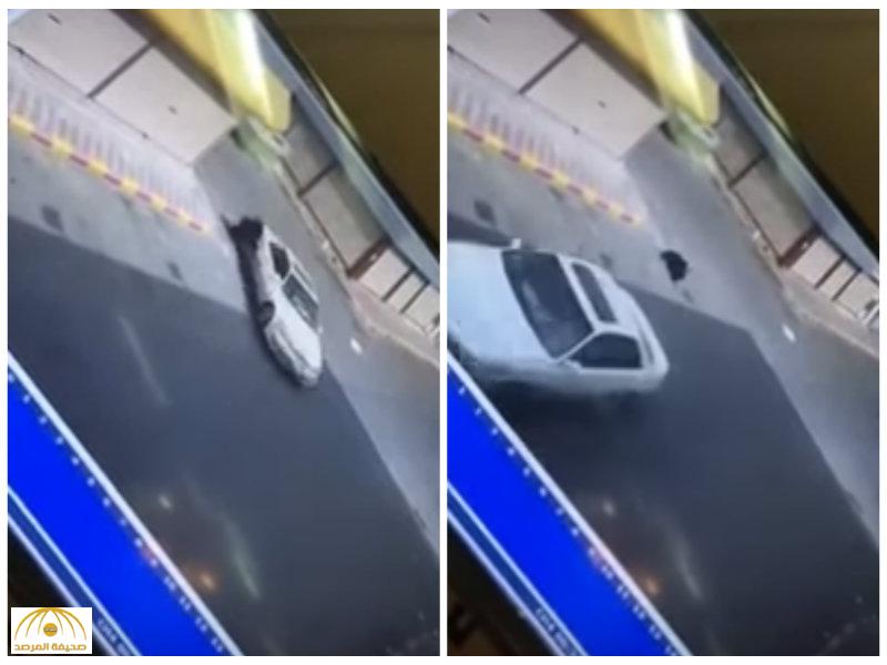 بعد تحديد هويته ..الجهات الأمنية تطيح بسارق "جر مسنة بسيارته" في مكة-فيديو