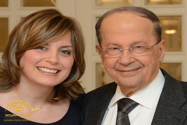 ابنة الرئيس اللبناني تسخر من والدها بعد سقوطه في القمة العربية !