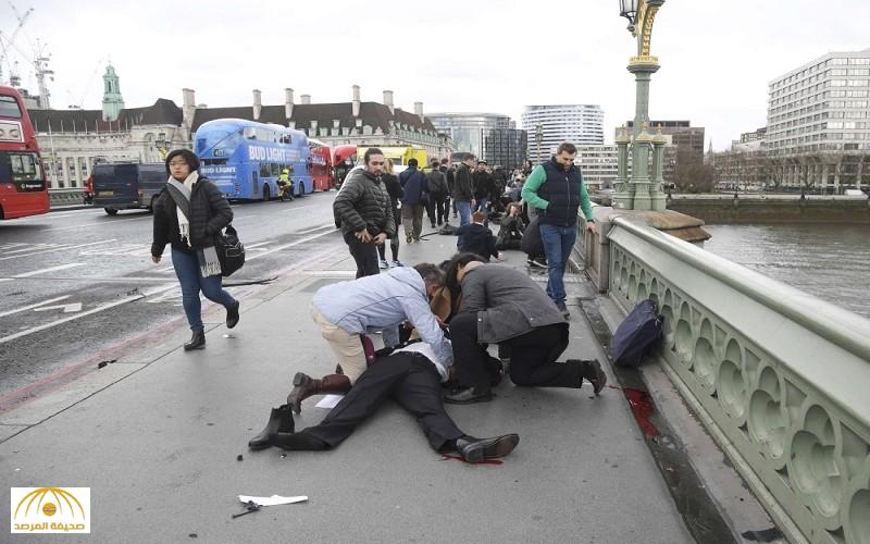 إطلاق نار أمام البرلمان البريطاني و إصابة 12 شخصا على الأقل - فيديو