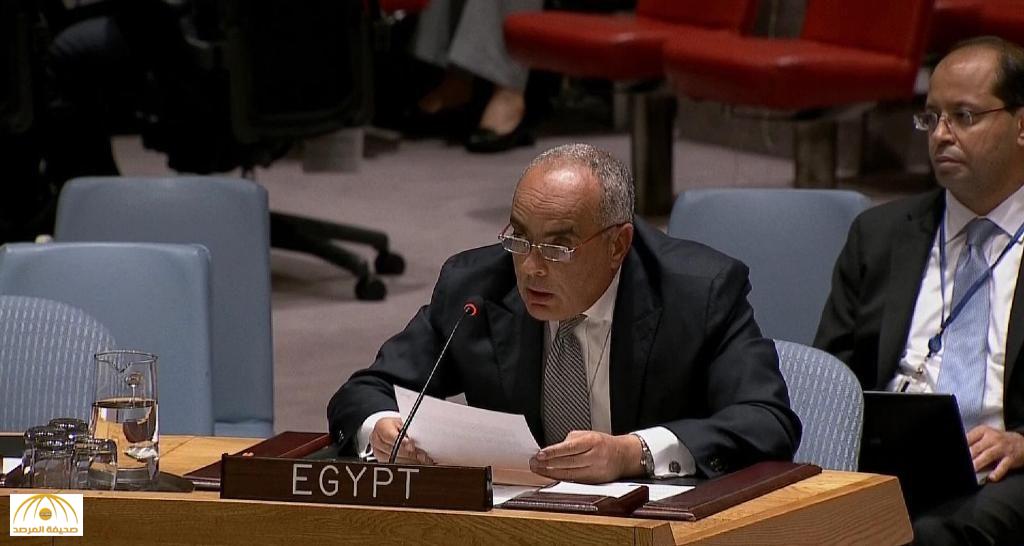 فيديو..مندوب مصر بمجلس الأمن :نريد دليلا على تورط الأسد بإستخدام الكيماوي ضد الشعب السوري!
