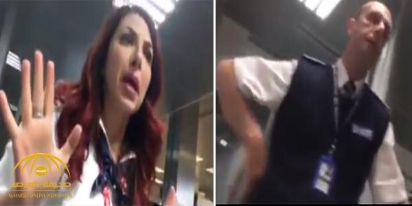 بالفيديو: شاهد.. ماذا حدث مع فتاة رفضت خلع الحجاب في مطار بإيطاليا!