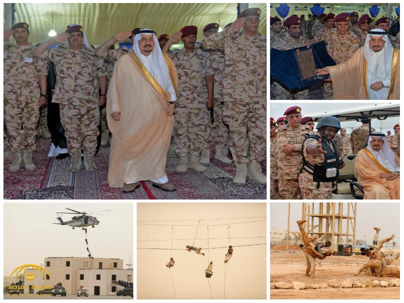 بالصور: تفاصيل زيارة أمير منطقة الرياض  لقيادة قوات الأمن الخاصة