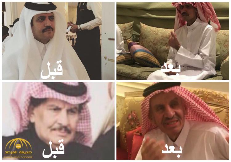 شاهد بالصور كيف ظهر أفراد من الأسرة الحاكمة بقطر بعد اختطافهما على يد جماعة "شيعية" بالعراق
