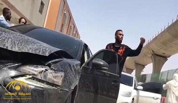 بالفيديو.. هروب لاعب الهلال “جحفلي” بعد صدم سيارة يثير جدلا واسعا على تويتر