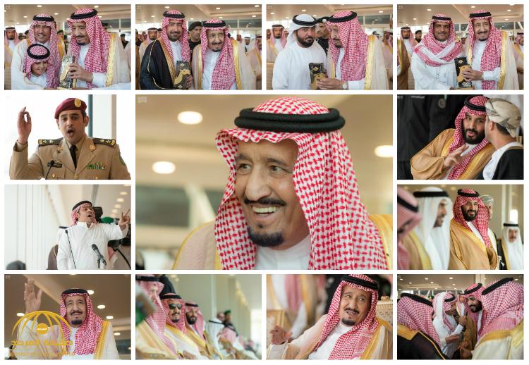 بالفيديو و الصور :خادم الحرمين يرعى الحفل الختامي لمهرجان الملك عبدالعزيز للإبل