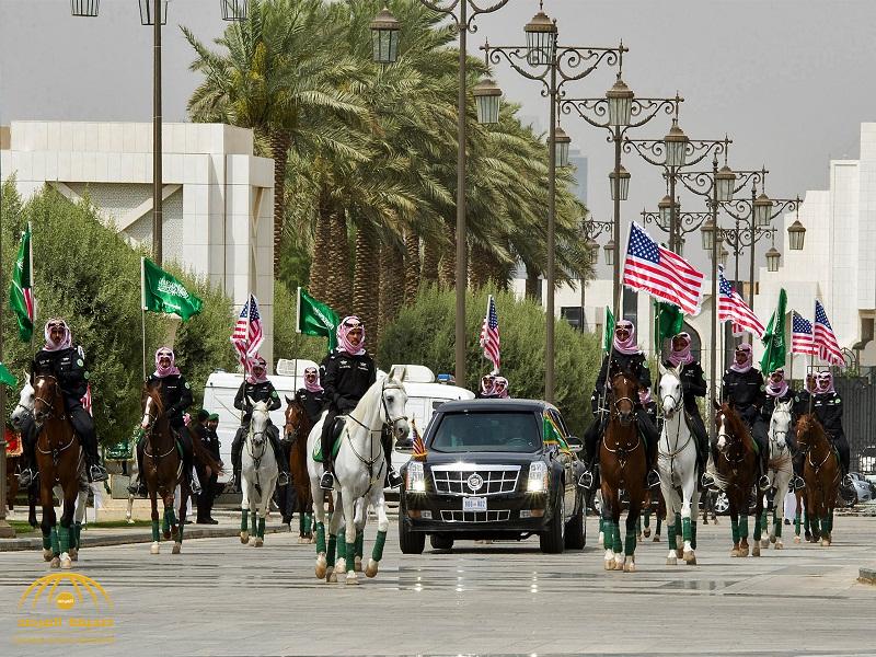 تعرف على مواصفات سيارة ترامب "الشبح" التي تجول بها في شوارع الرياض!-صور