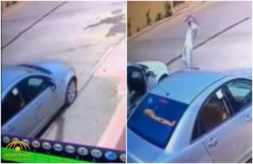 شاهد: فيديو يوثق سرقة سيارة بعد خداع السائق والاستيلاء على سيارته