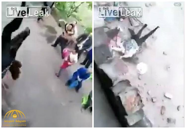 بالفيديو: سقوط  فتاة من شرفة منزل أثناء حفل زفاف بسبب العادات والتقاليد في الصين!