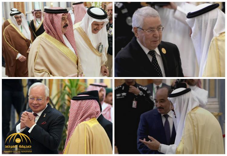 وصول الملك سلمان والرئيس ترمب لمقر القمة الإسلامية الأميركية - صور و فيديو