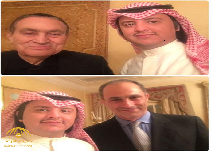 في أول ظهور له..شاهد: مبارك  يظهر مبتسماً وبصحة جيدة.. من الضيف الذي استقبله في منزله بمصر الجديدة؟