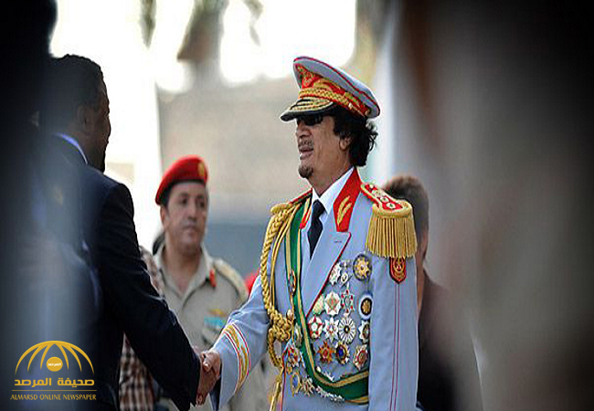 شاهد: ظهور قيادات نظام معمر القذافي  بملابس حمراء  المخصص للمحكومين بالإعدام