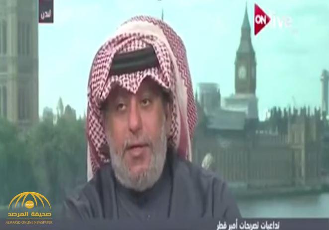 فيديو.. معارض قطري : قطر تخشى من 3 دول .. والشعب مقسم لـ"3 أقسام ”