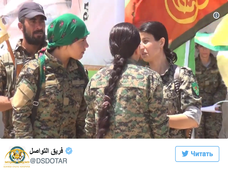 بالفيديو: مجندات كرديات  يتوغلن داخل مدينة الرقة معقل تنظيم "داعش"