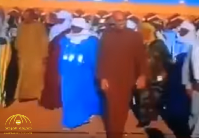 شاهد.. أول ظهور لـ"سيف القذافي" بعد الإفراج عنه في أوباري جنوب ليبيا!