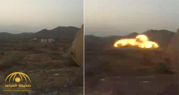 فيديو: القوات السعودية تنفذ عملية نوعية على معاقل الحوثيين.. و"المدفعية" تُدمر مخزن للذخائر